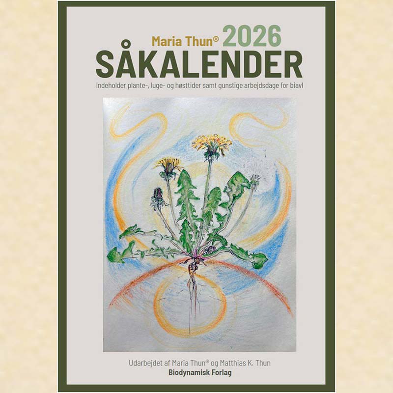 Såkalender 2026, Maria Thun