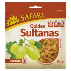 Safari Dried Golden Sultanas 250g