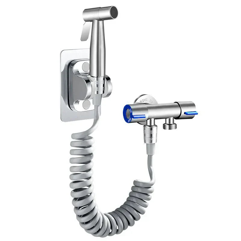 Norvo | 304 rustfritt stål håndholdt bidet sprøytesett - selvrennende dusjhode for toalett bidet kran - hygienisk sprøytepistol