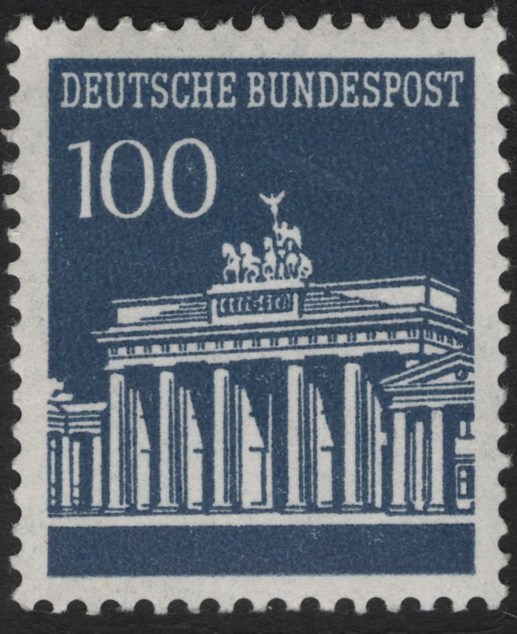 SCG9481 - Germany – 100 Pf “Brandenburg Gate” Definitive (Deutsche Bundespost)