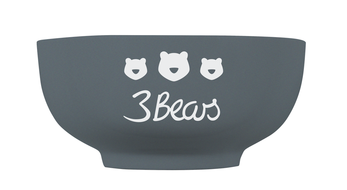 3Bears Porridge Schale anthrazit