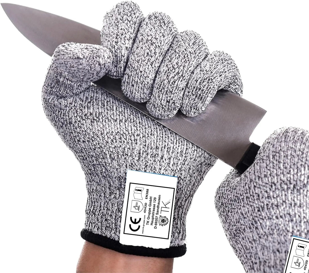 Schnittschutzhandschuhe EN 388 - Unisex Größe 10 - Schnittfeste Handschuhe & Küchenhandschuhe