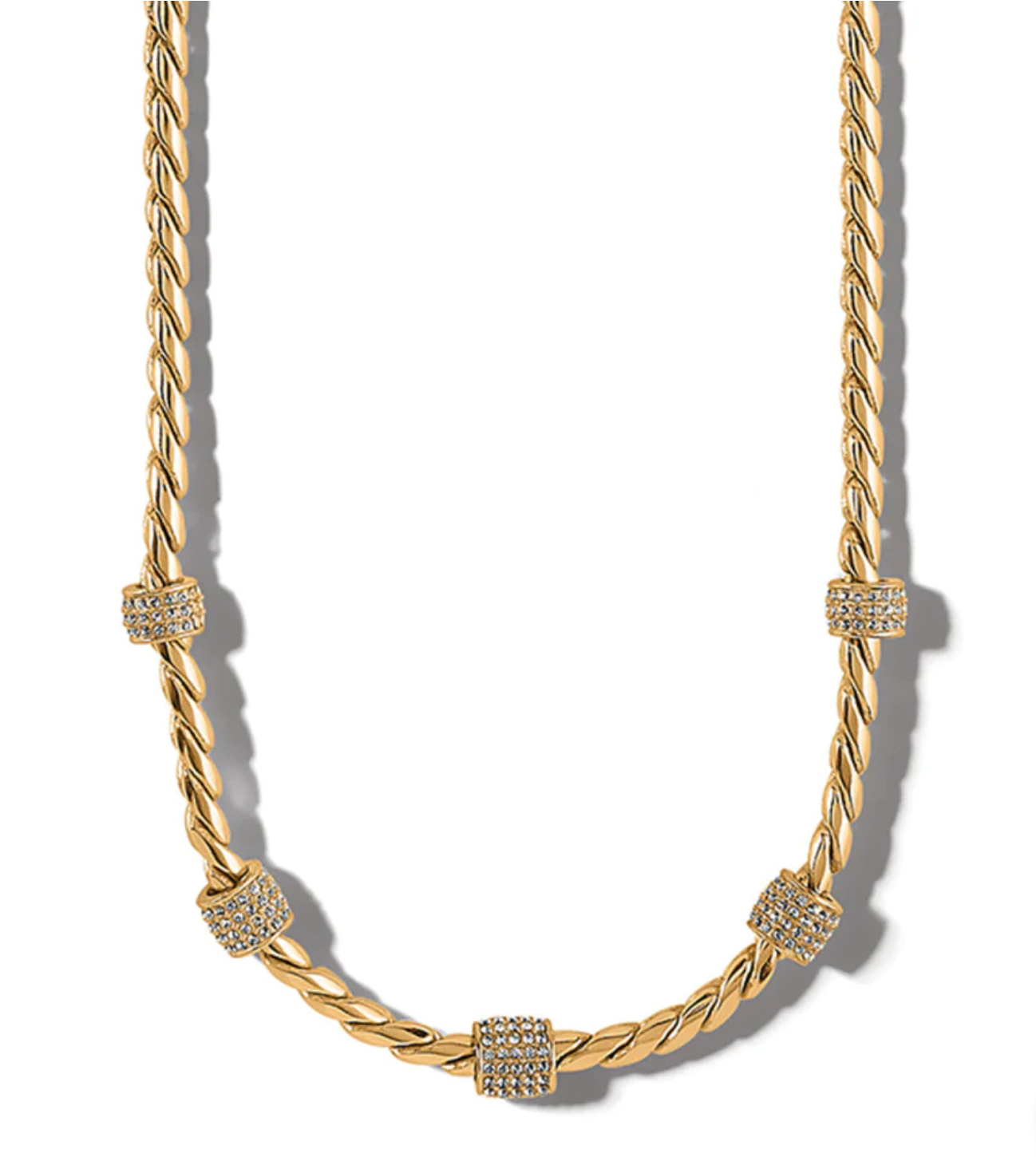 Gold Meridian Necklace - Brighton