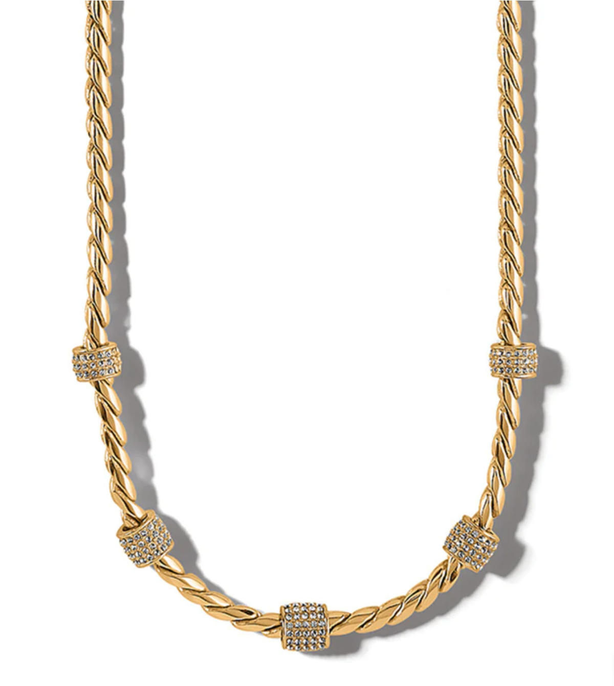 Gold Meridian Necklace - Brighton