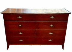 Vintage Rway Furniture Pagoda Regency Style 8 Drawer Dresser Available for Custom Lacquer - Hibiscus House