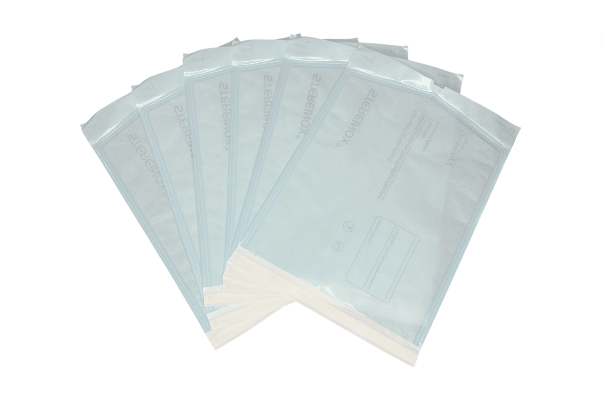 Autoklavierbeutel 30 x 43 cm. Verpackung 200 Stück / Für große Washtrays