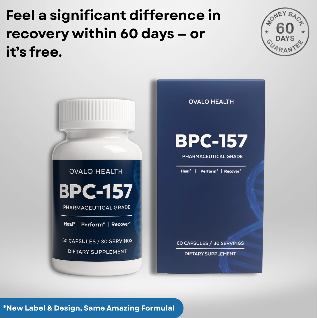 Ovalo Health Body Protection Compound (BPC-157) Buy 2 Get 2 Free