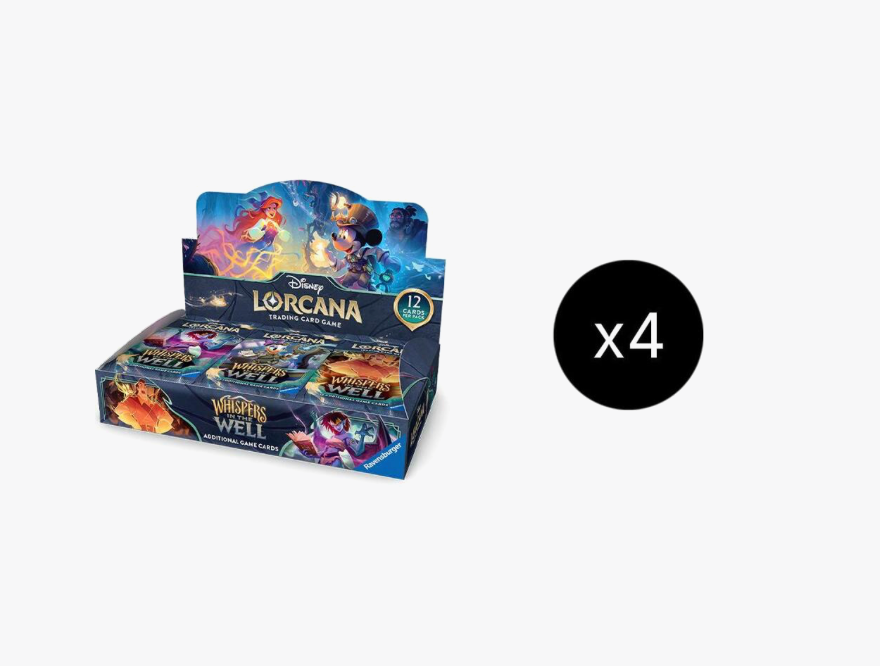 Disney Lorcana: [DL-10] Whispers in the Well Booster Box Case