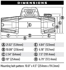 WARN VR EVO 12-S Winch - 103255 - 4X4 WAVERS