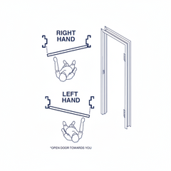 McIntyre 624 Door Hinges Zinc Plated