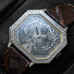 Seiko 21-3210 White Gold Emperor "Kotobuki"