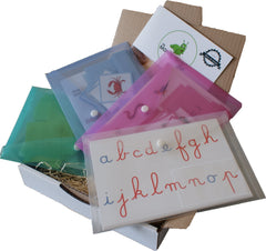 Séries de Lecture Montessori Cursives - MaMontessoriBox