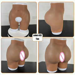 Crossdressing Bubble Butt Silicone Butt & Hips Shaper Panties: Elevate Your Curves