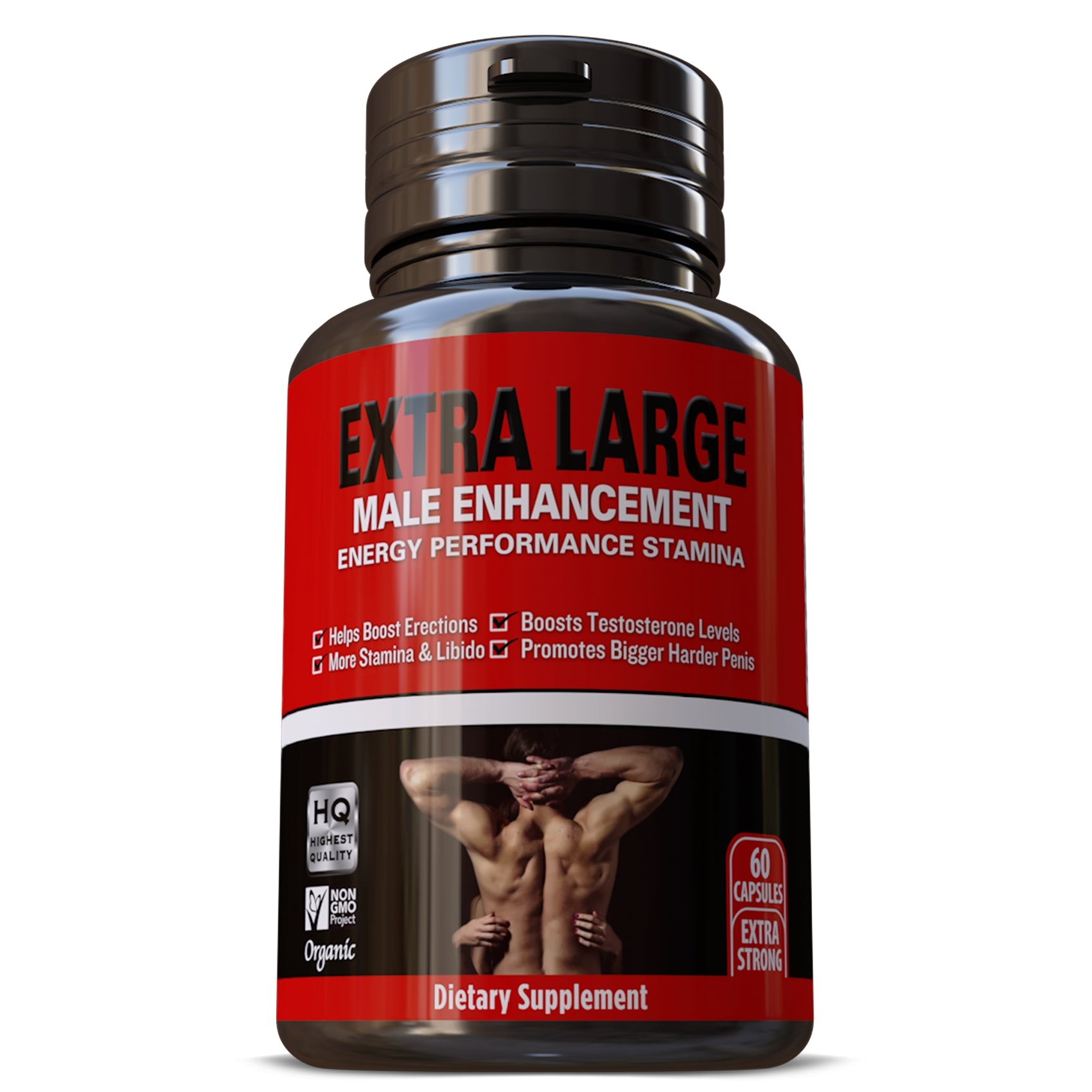 Male XL Extra Large Enhancement Performance Stamina Booster 100% Natural Herbal Supplement Pills