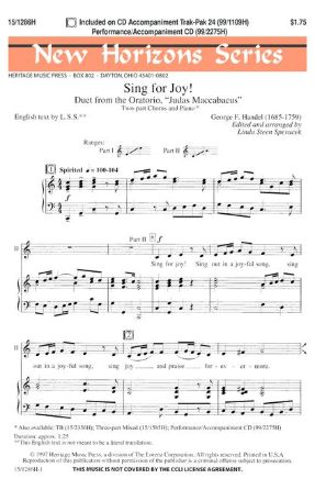 Sing For Joy! 2-Part - Arr. Linda Steen Spevacek