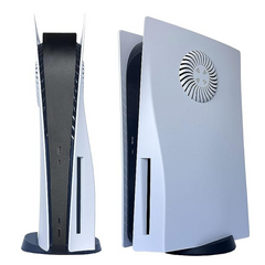 Skin placca PS5 Disc PlayStation 5 compatibile, per raffreddamento, Bianco