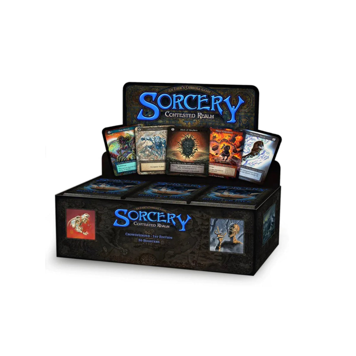 Sorcery TCG: Contested Realm - Alpha Booster Box First Print Card Game Erik's Curiosa