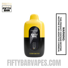 Sour Batch Fruitia X Fifty Bar 20K Vape