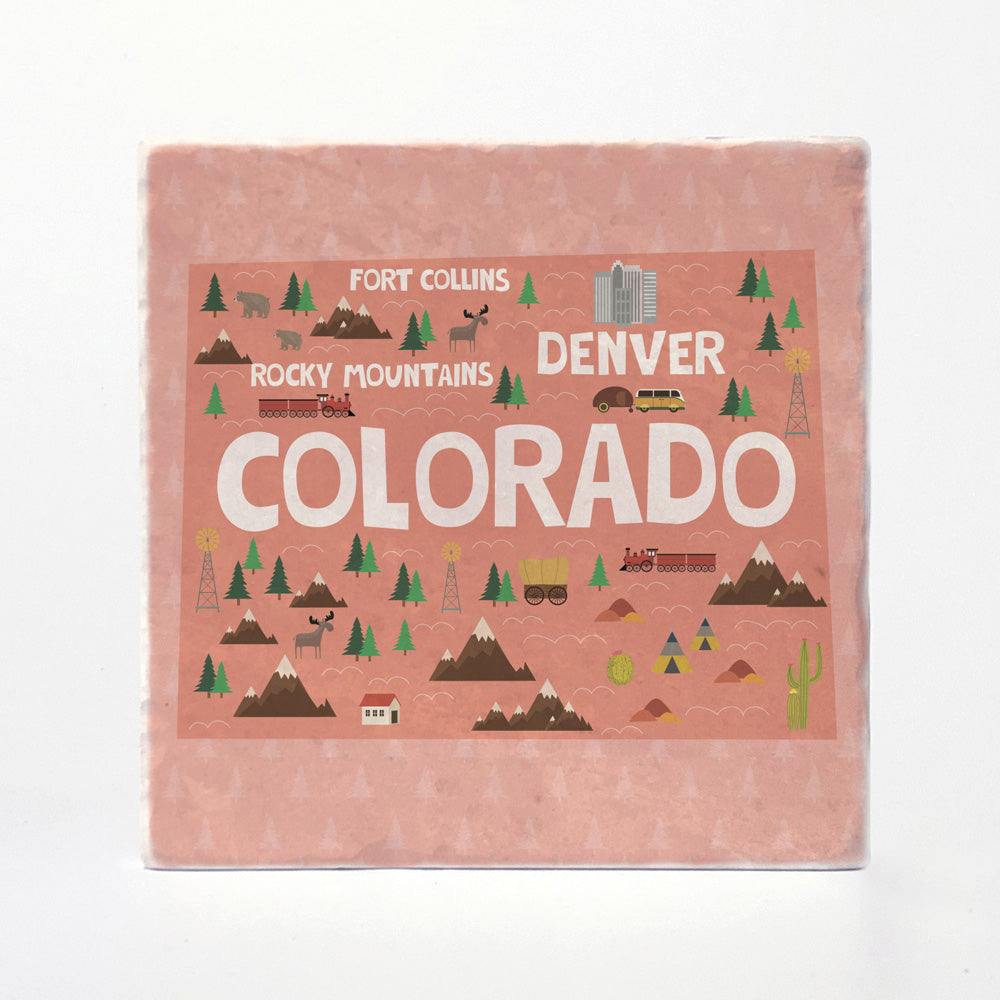 Colorado State Illustration