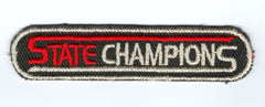 Broderat tygmärke State Champions