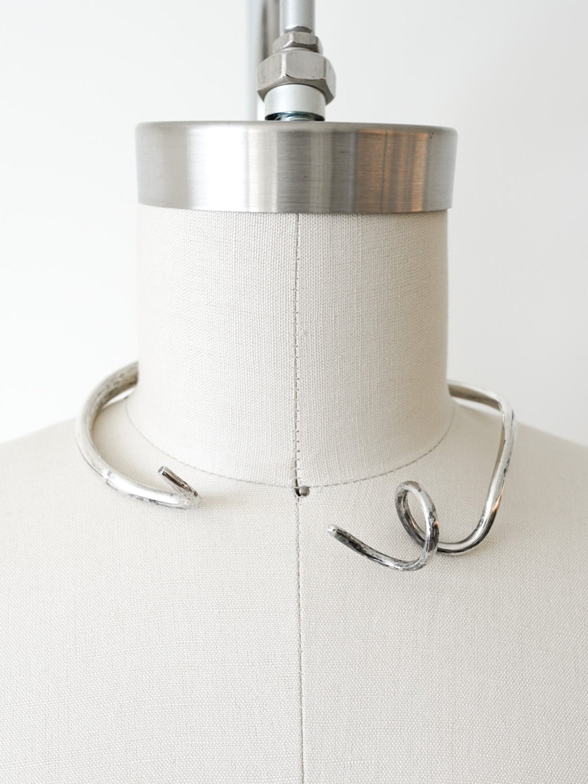 Sterling Artisan Torque Choker