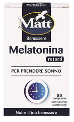 MATT BENESSERE MELATONINA RETARD 80 COMPRESSE - Farmaspeed