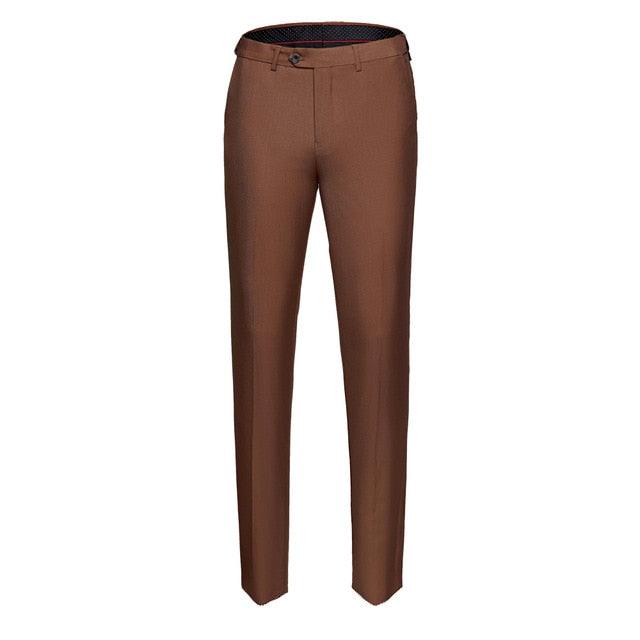 Men's Suit Pants - Summer Men Dress Pants - Straight Business Office Formal Pant (TG1)(F9)(F10)