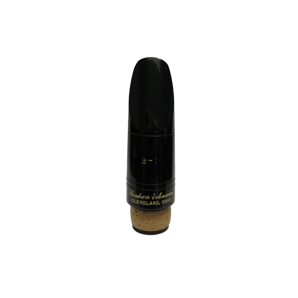 Ted Johnson TJ3 Zinner Hard Rubber Bb Clarinet Mouthpiece