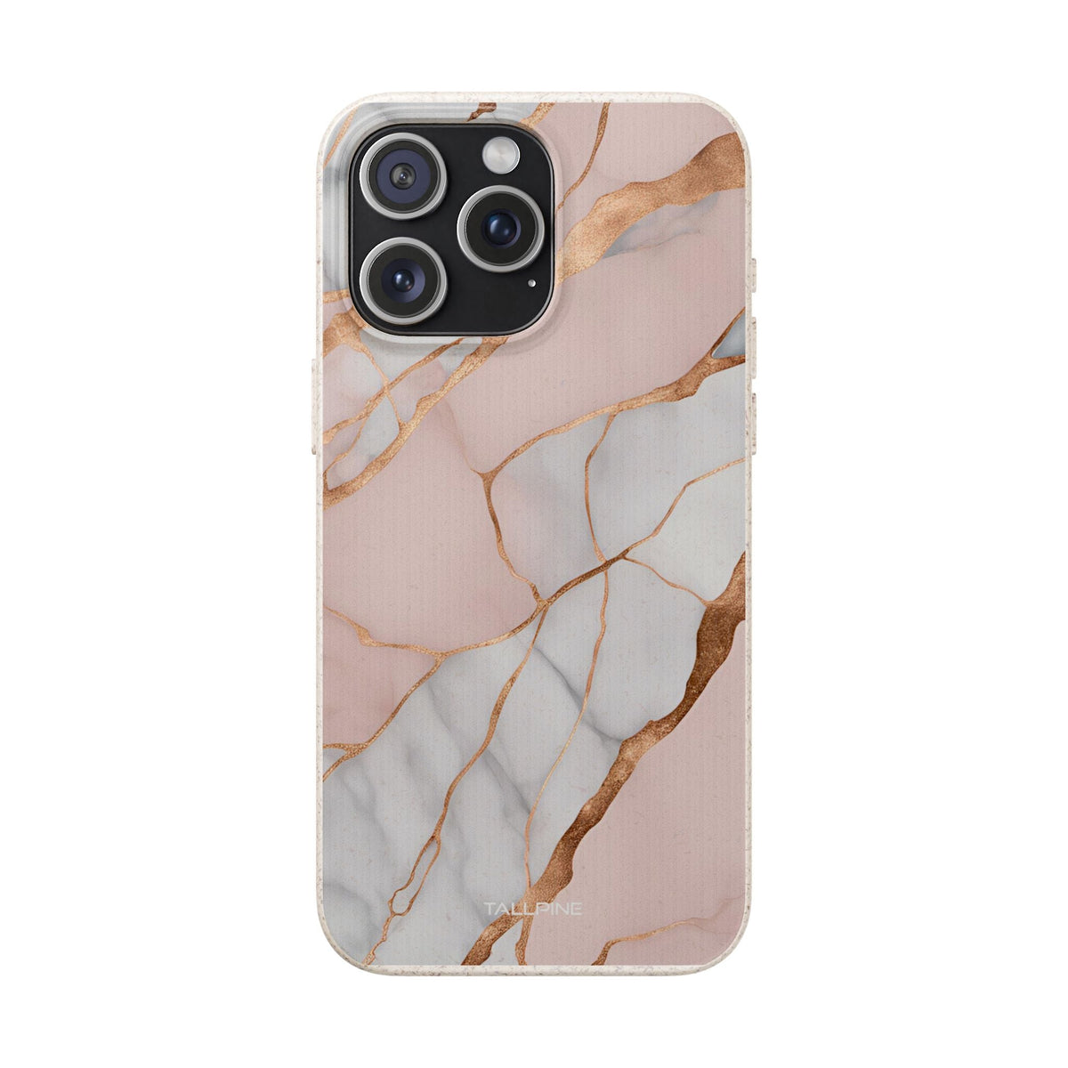Rose Quartz Marble - Eco Case iPhone 11 Pro Max - Tallpine Cases | Sustainable and Eco-Friendly - Abstract Marble New Pink