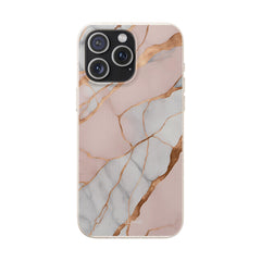 Rose Quartz Marble - Eco Case iPhone 11 Pro Max - Tallpine Cases | Sustainable and Eco-Friendly - Abstract Marble New Pink