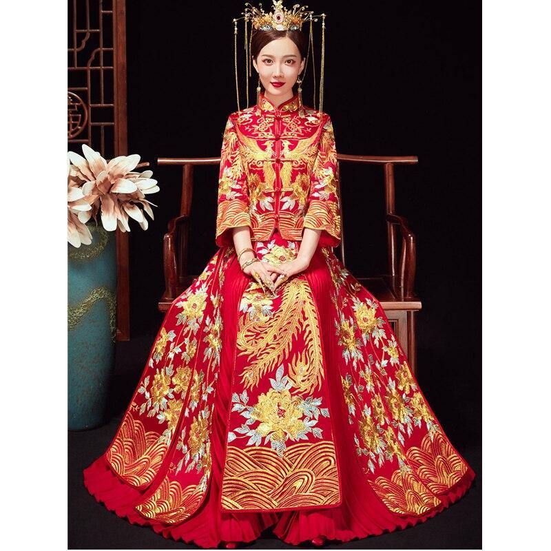 Traditional Ancient Chinese Wedding Dress