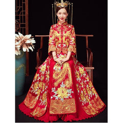 Traditional Ancient Chinese Wedding Dress