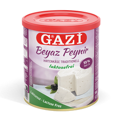 Turecki Ser Biały GAZİ Hirtenkäse Bez Laktozy 500g – Tradycyjny 55%