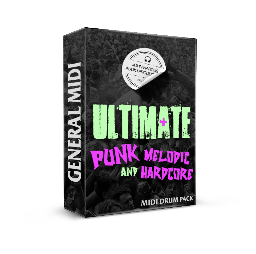 The GM Ultimate Punk & Melodic Hardcore Pack (GarageBand, Logic, MT)