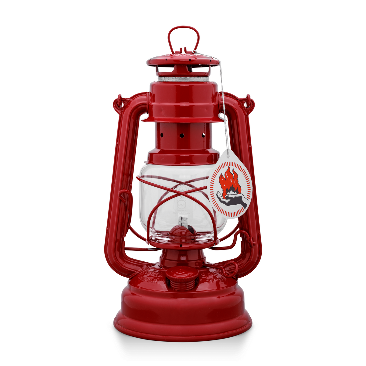 Feuerhand Hurricane Lantern 276 Ruby Red