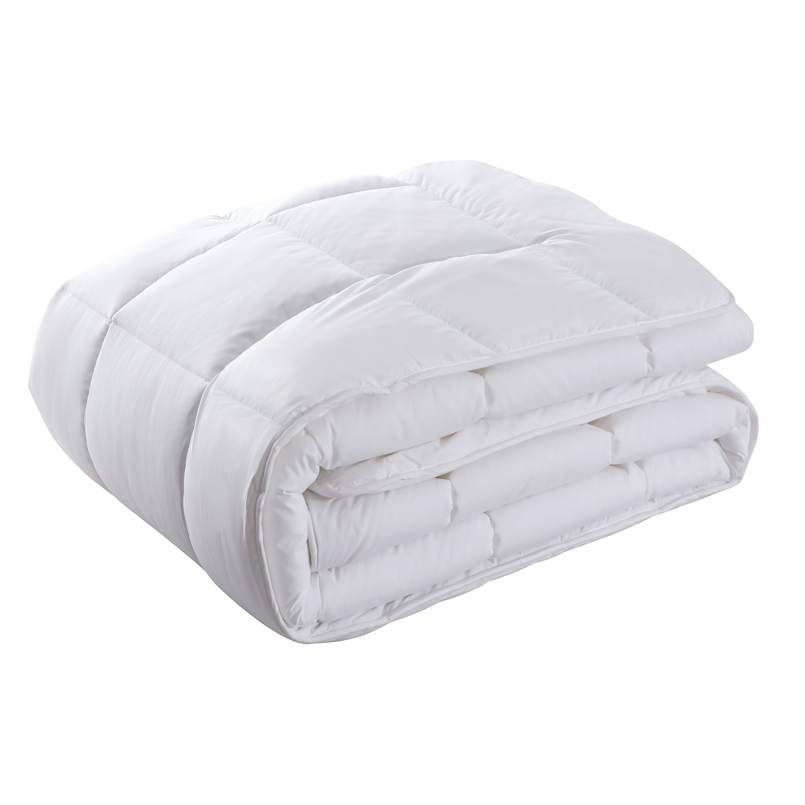 Royal Comfort 800GSM Silk Blend Quilt Duvet Ultra Warm Winter Weight - King - White