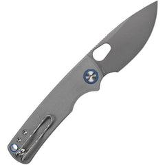 Vosteed Porcupine Top Linerlock Gray G10 Destroyer Gray 14C28N