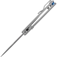 Vosteed Porcupine Top Linerlock Gray G10 Destroyer Gray 14C28N