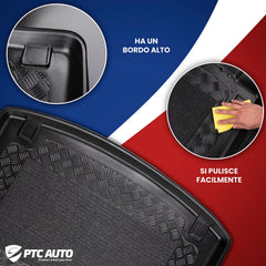 Vasche baule Nissan X-Trail T31, carrozzeria suv, fabbricazione 06.2007 - 07.2014, bagagliaio con pavimento in posizione inferiore #1 - 4