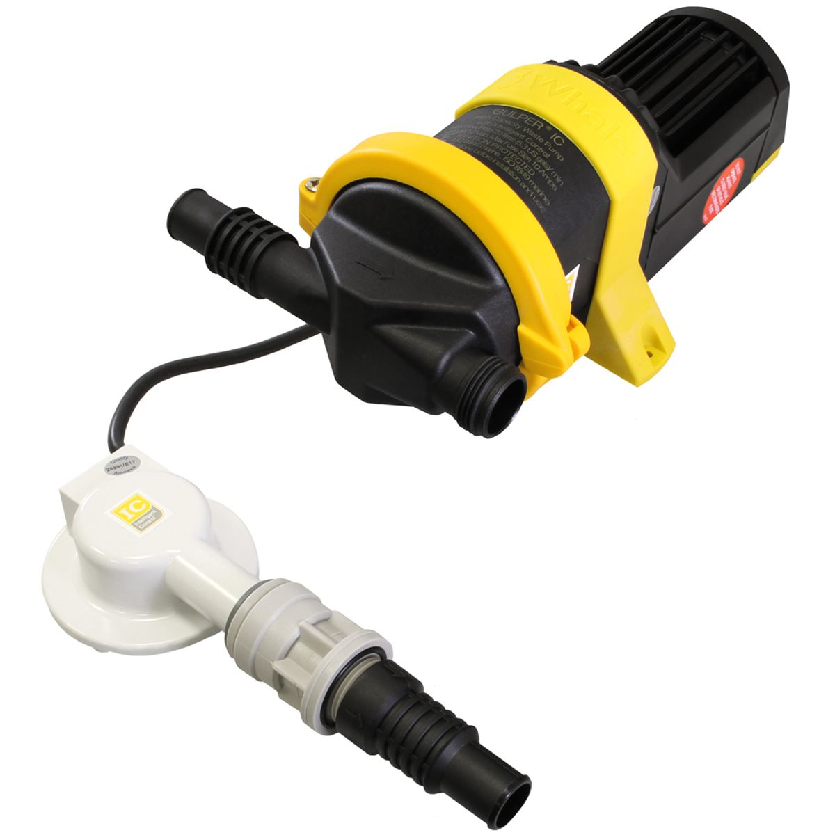 Whale Gulley IC Pump & Shower Drain Waste Water Kit (19/25mm, 12V) W-SG8284