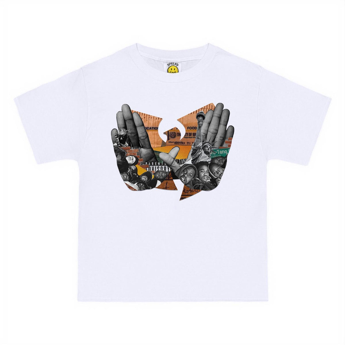 Wu-Tang Clan T-Shirt (FRONT + BACK) (7056338485425)