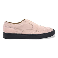 Women's Aida Ballet Blush Suede Wingtip Sneaker_Side View