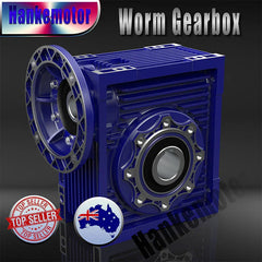 NMRV075 25:1 Worm Reducer B5 24mm Input Shaft  Compatible with 90 Frame Motors