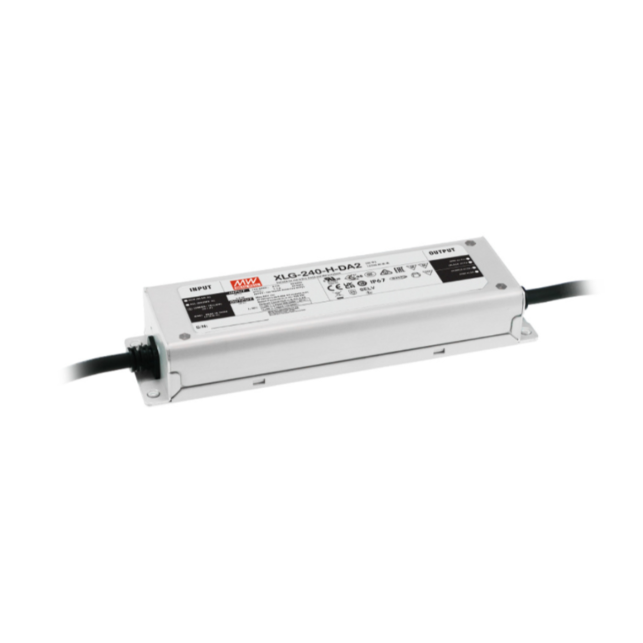 MeanWell XLG-240-H-DA2 (239,6W/27-56V) LED-Netzteil - Netzteilshop24.de