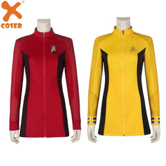 Star Trek Strange New Worlds Uniform - Captain Kirk Shirt - Women Halloween