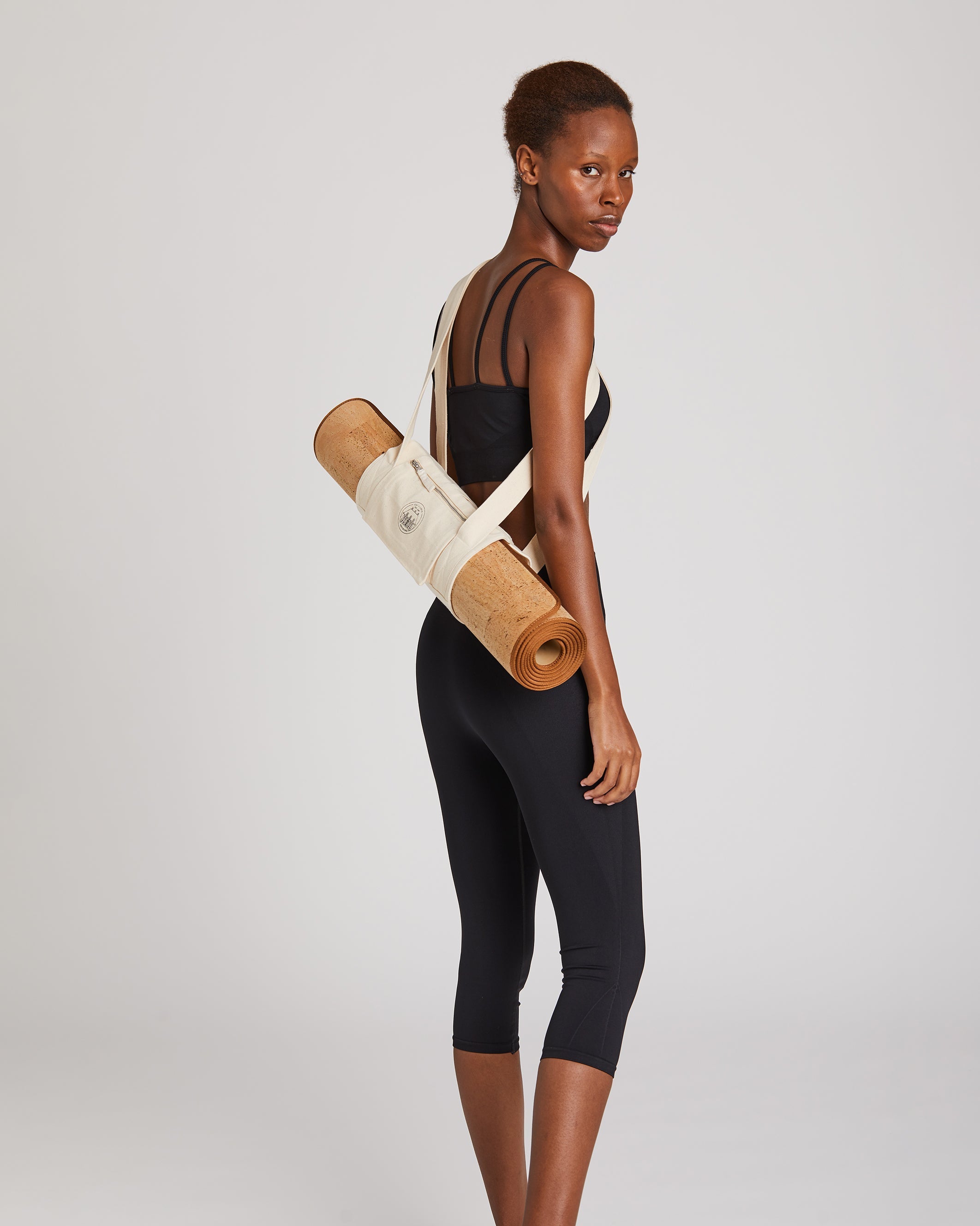 GAI+LISVA Yoga Mat Carrier Accessories 111 Nature White