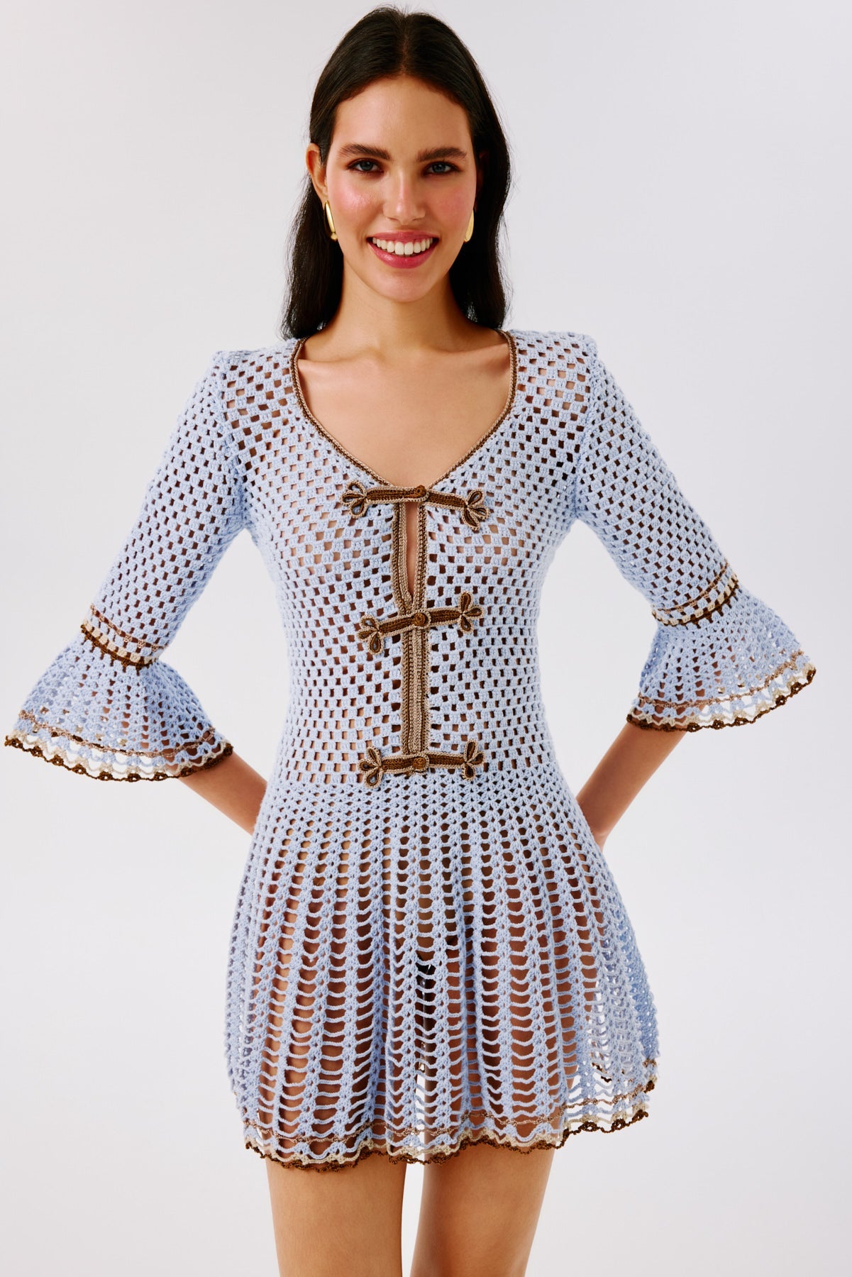 Zara Hand-Crocheted Mini Dress | Dress | My Beachy Side