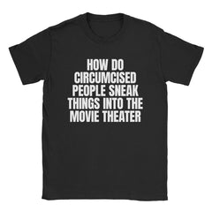 A-or-B-Tees T-Shirt Black / S Movie Theater T-Shirt