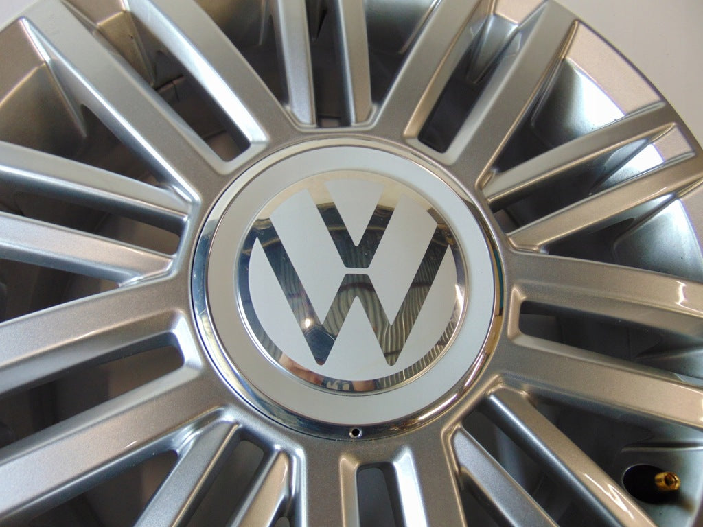 1x Alufelge 15 Zoll 5.5" 4x100 41ET Glanz Silber 1S0601025CD VW Up Rim Wheel FEL3738286678cv