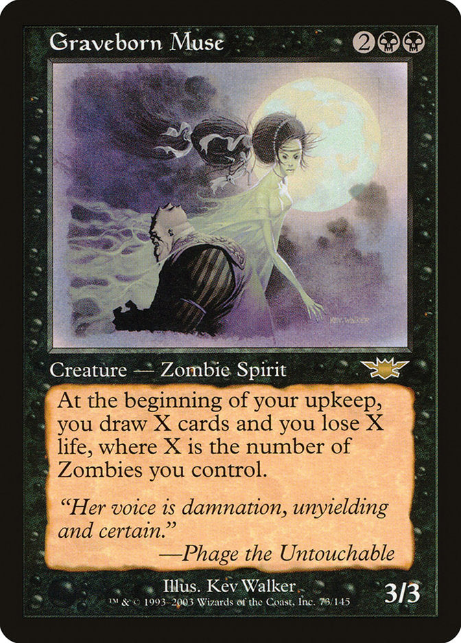 Graveborn Muse - (Foil): Legions